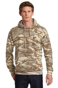 Port & Company Men's Core Fleece Camo Pullover Hooded Sweatshirt. PC78HC Port & Company