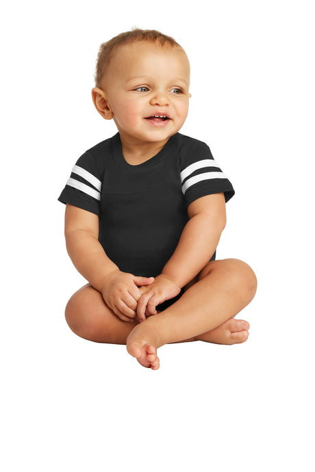 Rabbit Skins Infant Football Fine Jersey Bodysuit Rabbit Skins