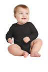 Rabbit Skins Infant Long Sleeve Baby Rib Bodysuit Rabbit Skins