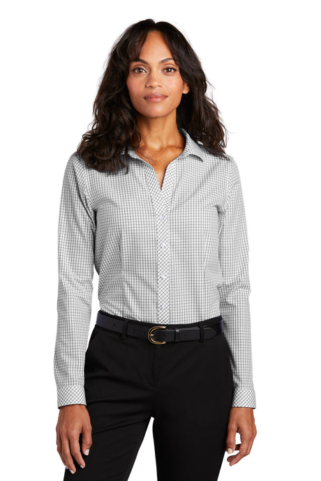 Red House Women's Open Ground Check Non-Iron Shirt. RH86 Red House