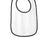 Rabbit Skins Infant Contrast Trim Terry Bib. RS1003 Rabbit Skins