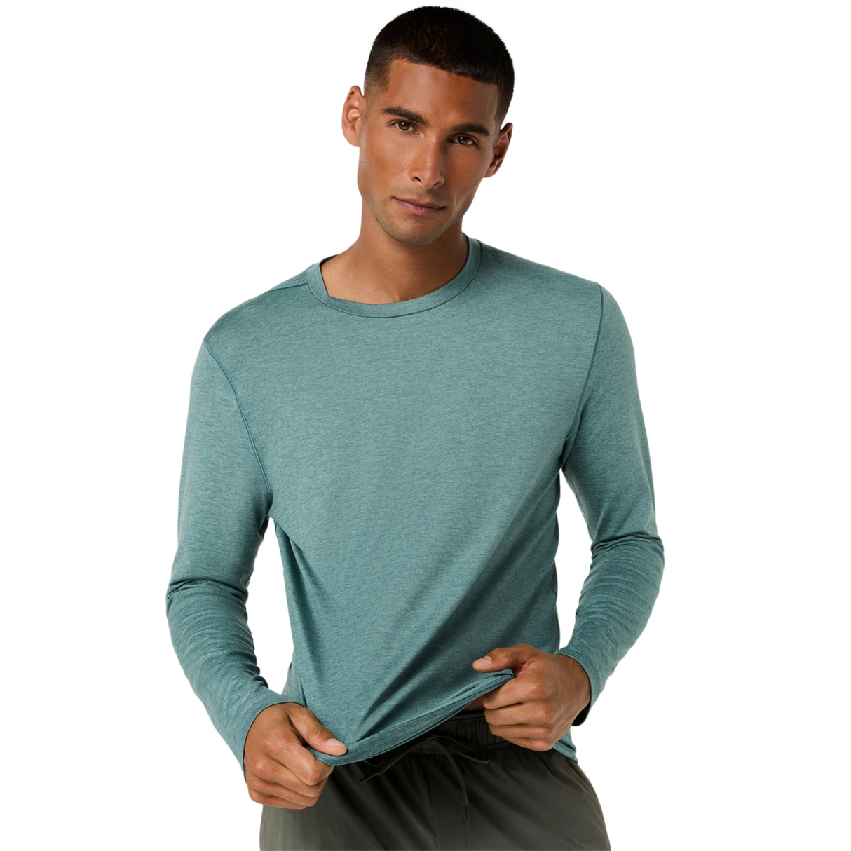 Asics Men's Refined Texture Long Sleeve Top-6