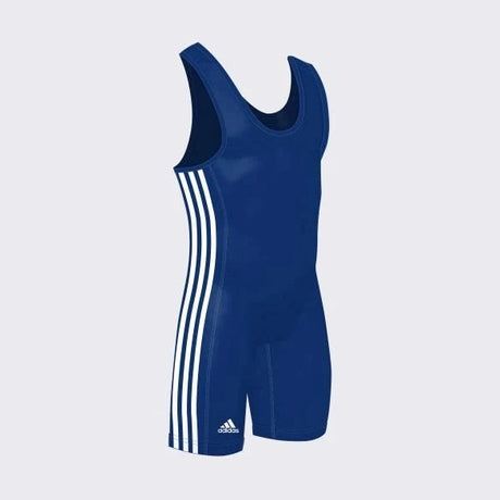adidas Men's 3 Stripes Wrestling Singlet-1