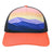 LOCALE Printed Five-Panel Trucker Cap-1