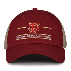 The Game Headwear Florida State Split Bar Trucker Hat