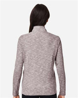 North End Women's Eclipse Jacquard Quarter-Zip Pullover-5