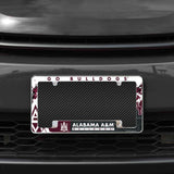 Rico Industries NCAA Alabama A&M Bulldogs 12" x 6" Chrome License Plate Frame-1