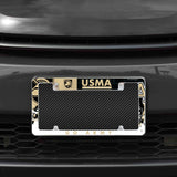 Rico Industries NCAA Army West Point Black Knights Primary 12" x 6" Chrome License Plate Frame-1