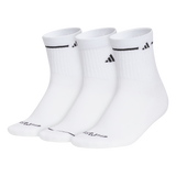 adidas Women's Cushioned Sport 3.0 3-Pack High Quarter Sock Unisex Accessories Socks