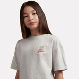 New Balance Girls' Sticker Pack Graphic T-Shirt-10