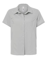 CORE365 Women's UltraUVP Shoreline Short Sleeve Staff Shirt-1