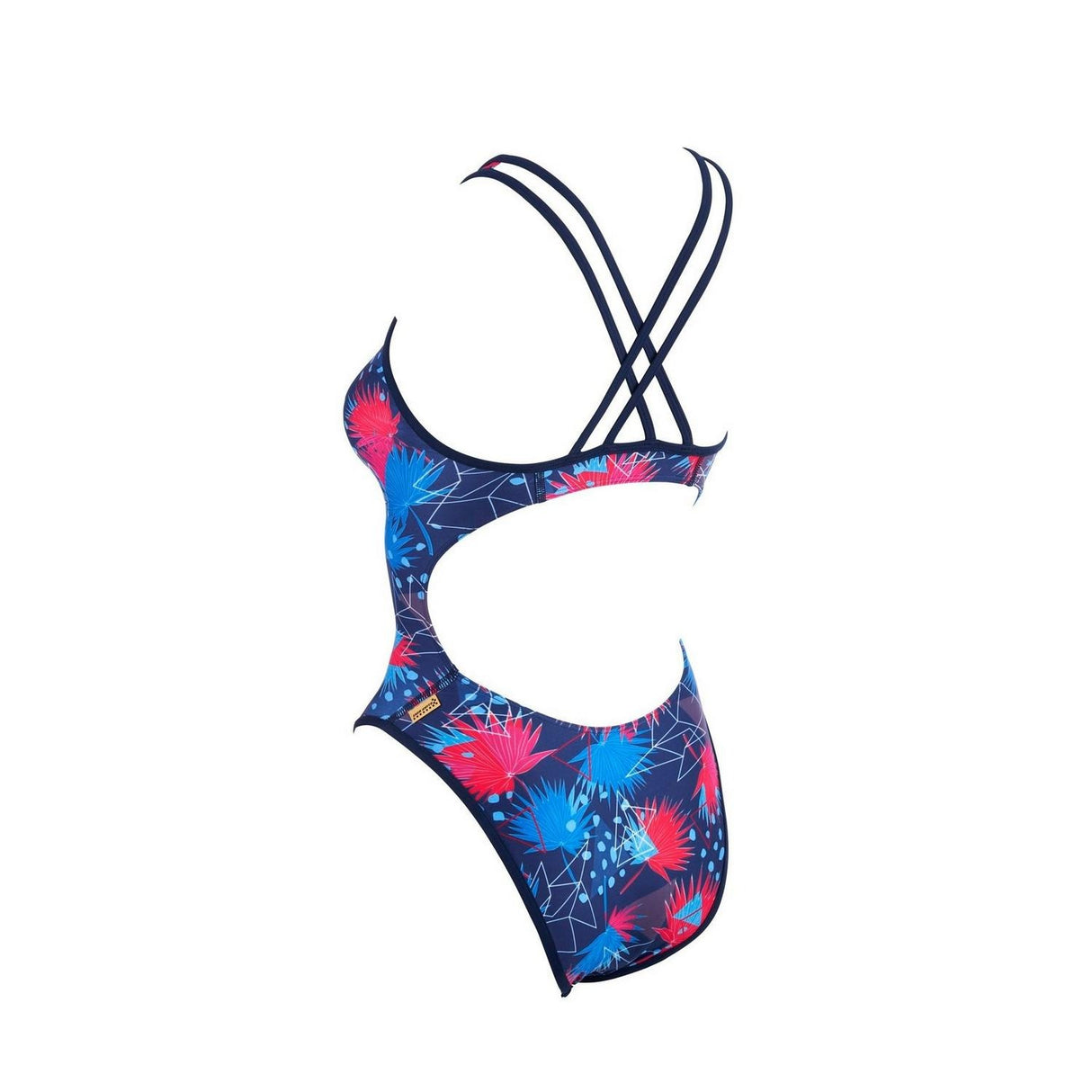 Mizuno Women's Exer Double Cross Back Swimsuit-2