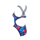 Mizuno Women's Exer Double Cross Back Swimsuit-2