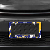 Rico Industries NASCAR  Chase Elliott 12" x 6" Chrome License Plate Frame-1
