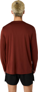 Asics Men's Silver Long Sleeve Top-2