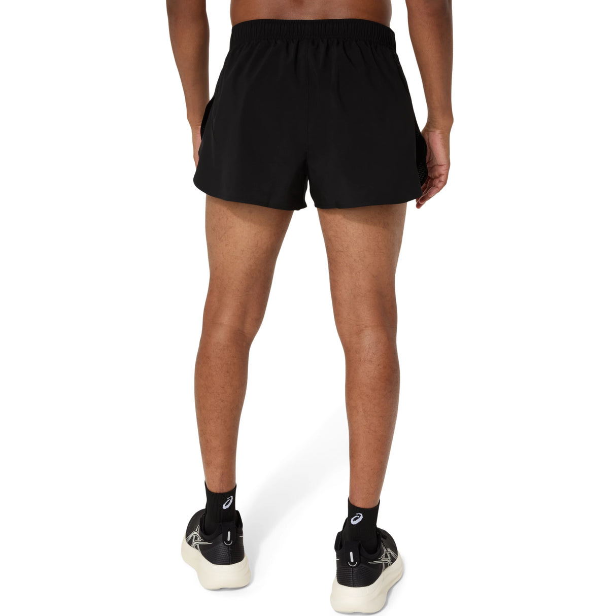 Asics Men's Silver Split Shorts-2