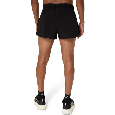 Asics Men's Silver Split Shorts-2