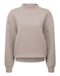 TriDri Women's Luxe Mock Neck Sweatshirt-1