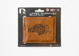 Rico Industries NCAA North Dakota State Bison  Laser Engraved Billfold Wallet-3