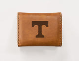 Rico Industries NCAA Tennessee Volunteers  Laser Engraved Faux Leather Trifold Wallet-1