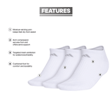 adidas Women's Cushioned 3.0 3-Pack No Show Sock-2