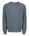 MV Sport Men's Vintage Fleece Raglan Crewneck Sweatshirt-1