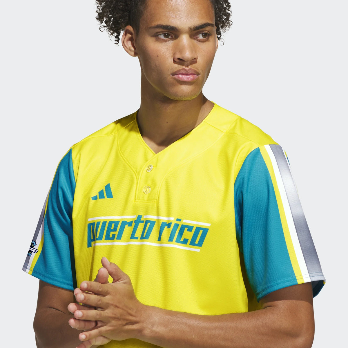adidas Men's Puerto Rico Little League World Series Replica Jersey-4