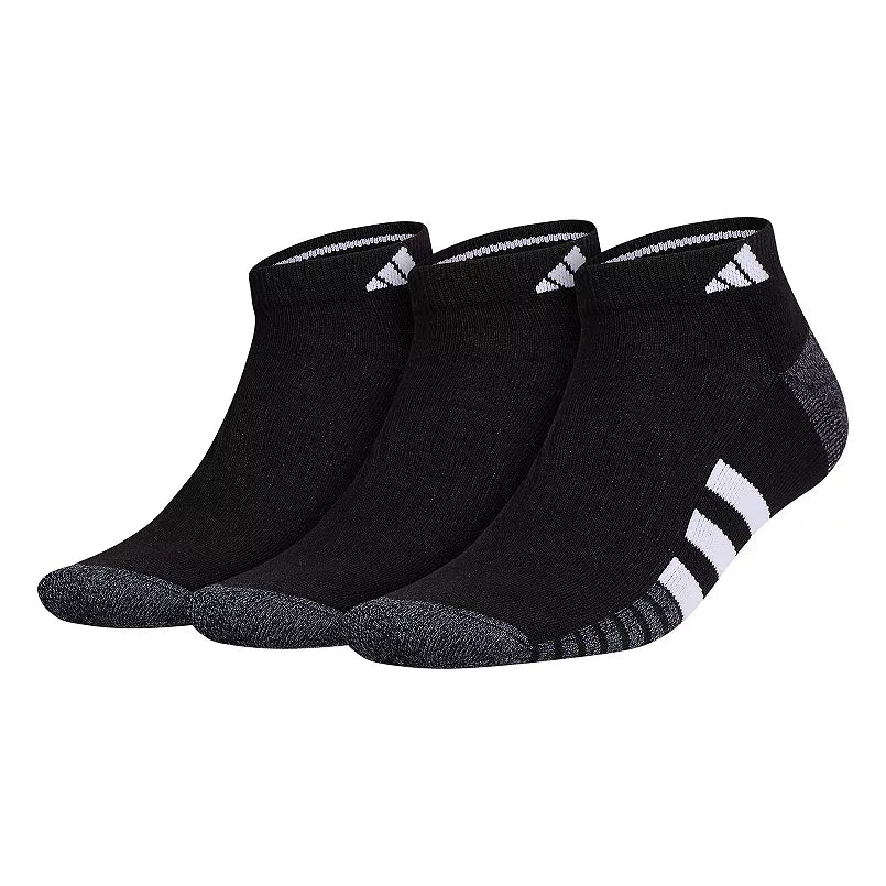 adidas Men's Cushioned 3.0 3-Pack Low Cut Socks