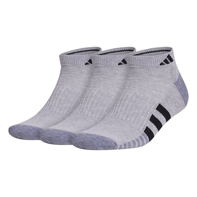 adidas Men's Cushioned 3.0 3-Pack Low Cut Socks