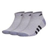 adidas Men's Cushioned 3.0 3-Pack Low Cut Socks