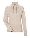 North End Women's Rhythm Waffle Cross-Neck Pullover-1