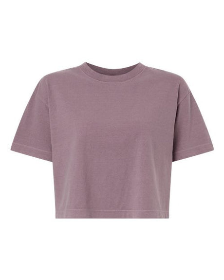 American Apparel Women's Garment-Dyed Heavyweight Cropped Tee-1