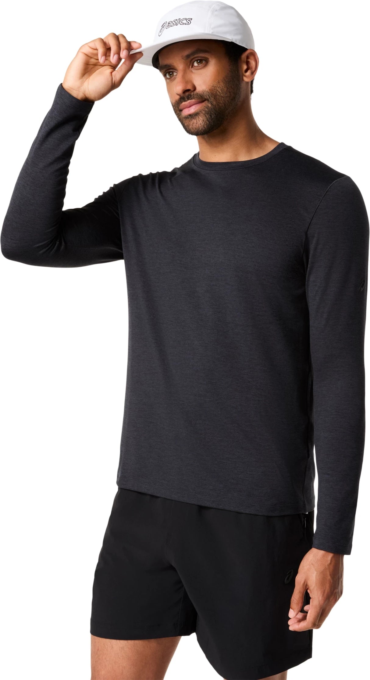 Asics Men's Refined Texture Long Sleeve Top-3