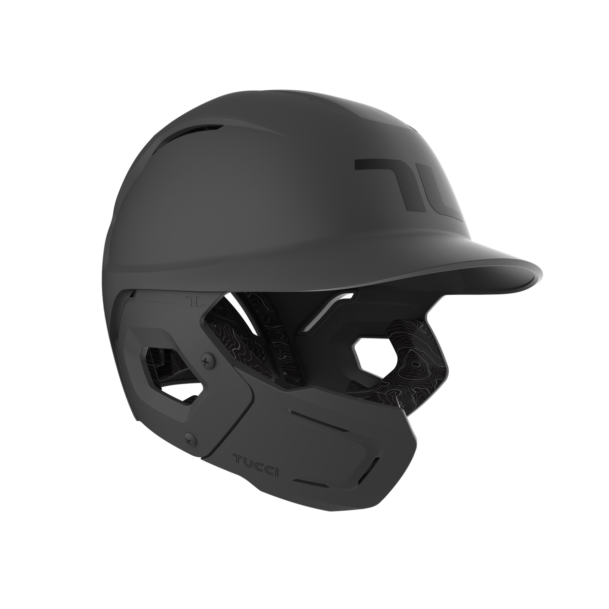 Tucci Potenza Baseball Batting Helmet With Jaw Guard-66