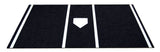 Trigon Sports Baseball ProTurf Home Plate Mat - 6'x12' Black