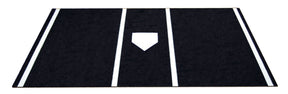 Trigon Sports Baseball ProTurf Home Plate Mat - 6'x12' Black