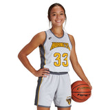 Custom Fitted Single-Ply Reversible Basketball Jersey Womens, Girls Team Basketball Jerseys
