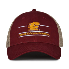 The Game Headwear Central Michigan Split Bar Trucker Hat