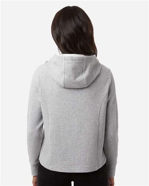 North End Women's Spirit Textured Hooded Pullover-5