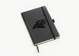 Rico Industries NFL  Carolina Panthers Black - Primary Laser Engraved Small Notepad-2