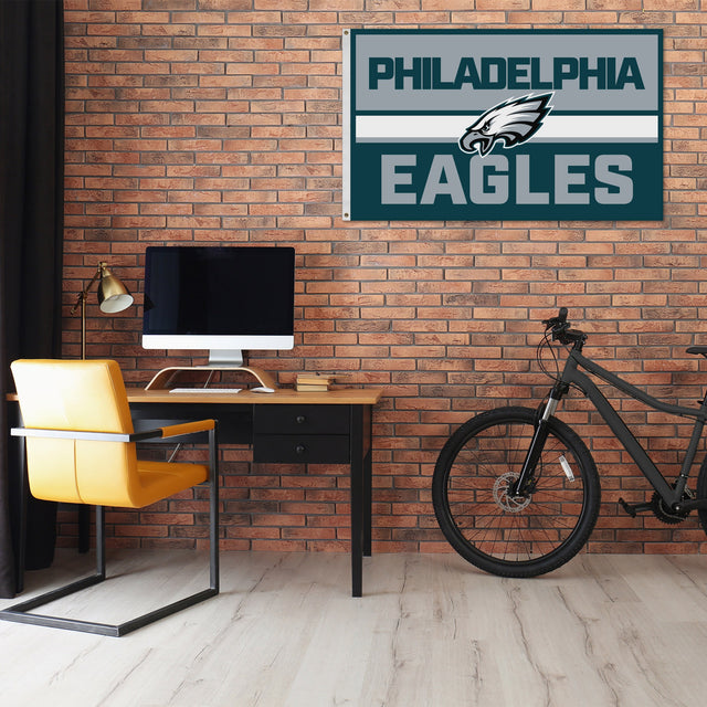 Rico Industries NFL  Philadelphia Eagles Bold 3' x 5' Banner Flag-1
