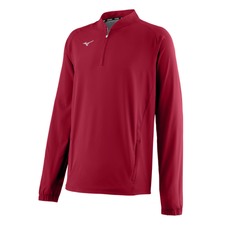 Mizuno Men's Long Sleeve Hitting Jacket-1