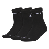 adidas Women's Cushioned Sport 3.0 3-Pack High Quarter Sock Unisex Accessories Socks