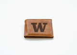 Rico Industries NCAA Washington Huskies  Laser Engraved Billfold Wallet-2