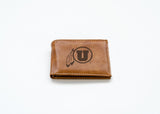 Rico Industries NCAA Utah Utes  Laser Engraved Billfold Wallet-2