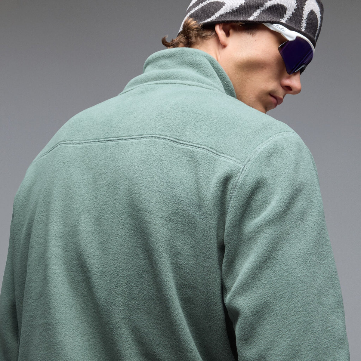 Oakley Men's Canopy Polar Zip Sweatshirt​ Jacket-5
