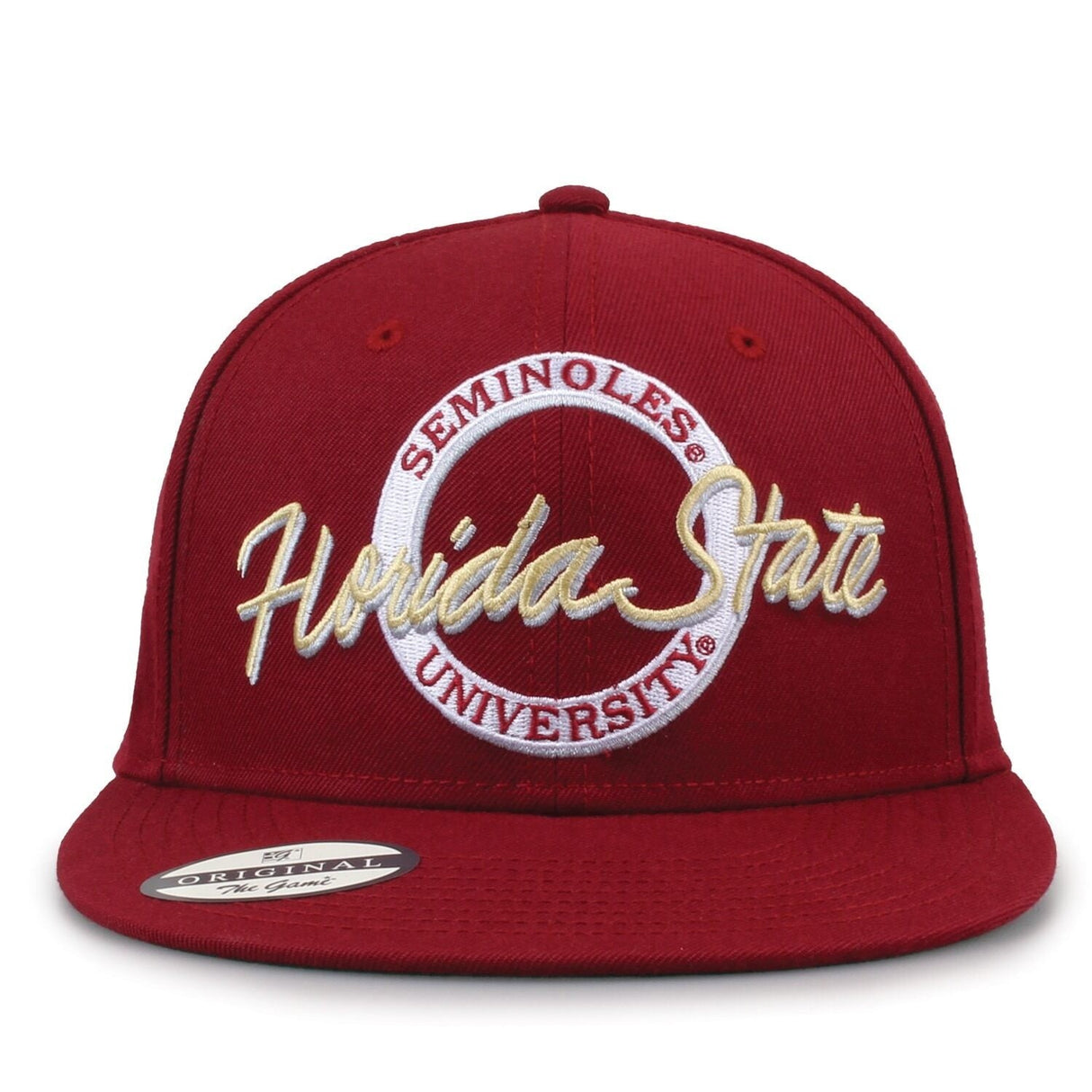 The Game Headwear Florida State Flat Brim Snapback Hat