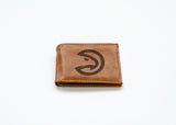Rico Industries NBA  Atlanta Hawks  Laser Engraved Billfold Wallet-2