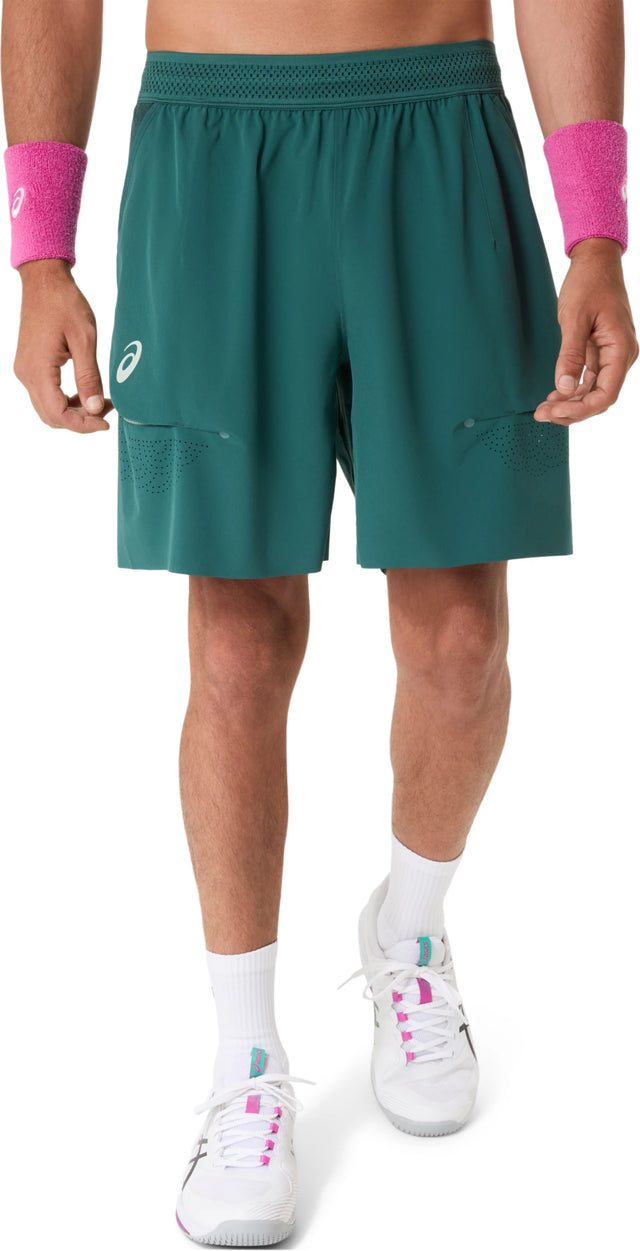 Asics Men's Match Laser Cut 7-Inch Shorts-1