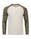 Paragon Men's Jackson Mossy Oak Colorblocked Long Sleeve T-Shirt-1